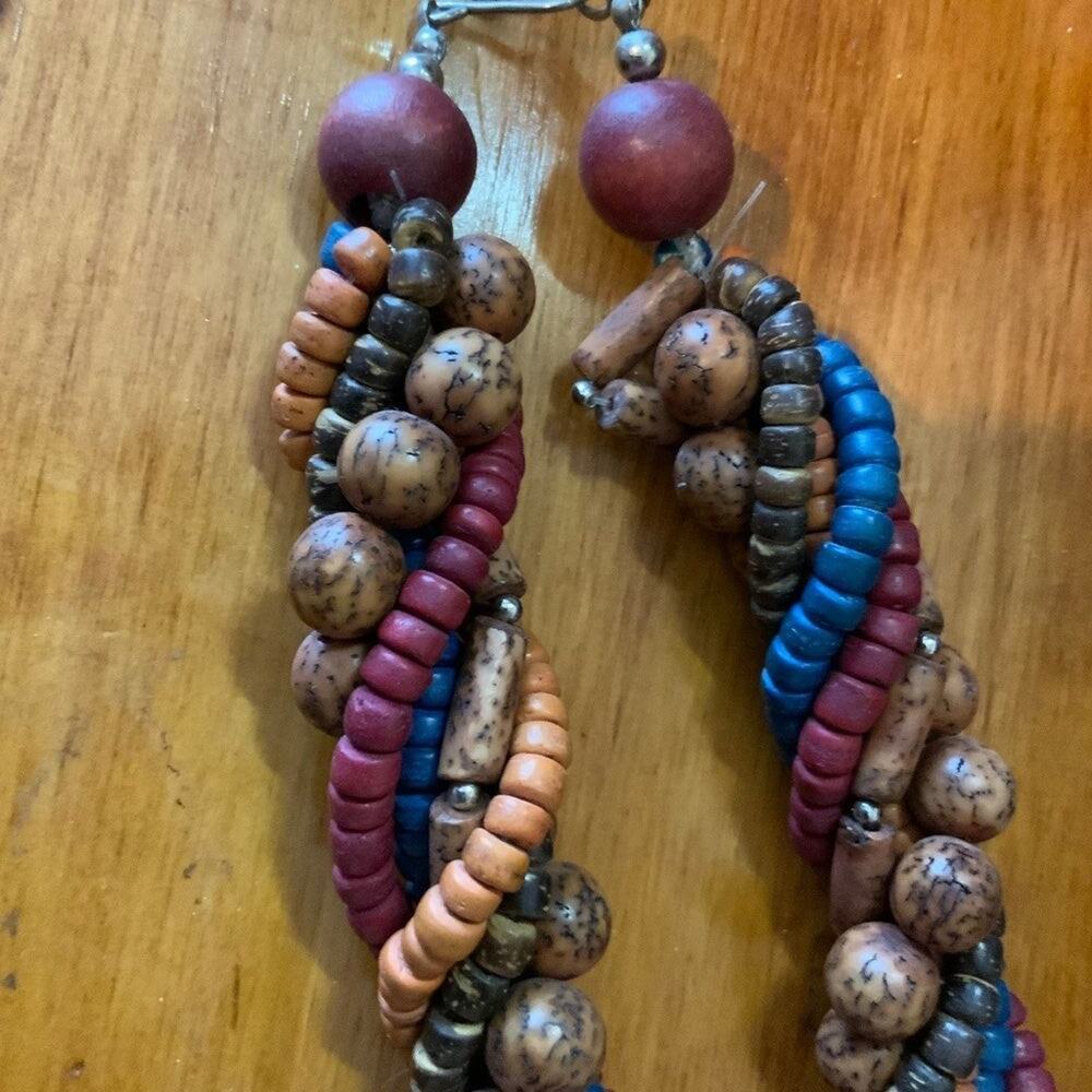 Vintage Wooden Necklace